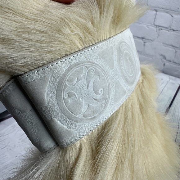 PAJAR OSCAR ITALIAN Sport Goat Hair Boots Ivory‎ WOMENS SZ US 6.5 EU 37 - Picture 14 of 16